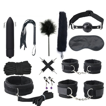 Erotic Fetish Kits / Nylon BDSM Bondage with Soft Plush / Sex Toys For Couples - EVE's SECRETS